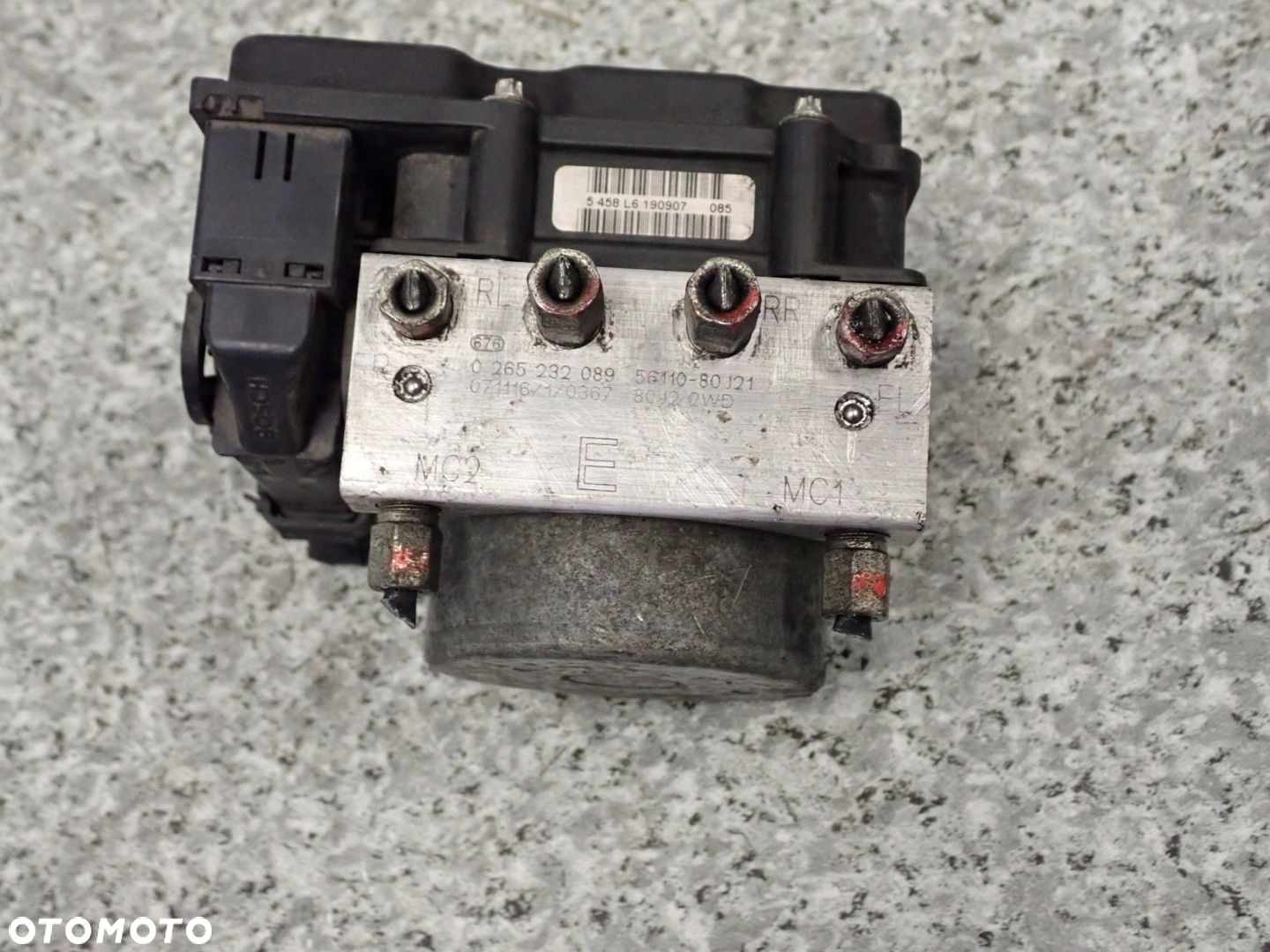 SUZUKI SX4 SEDICI 06-12 POMPA ABS 0265800708 - 5