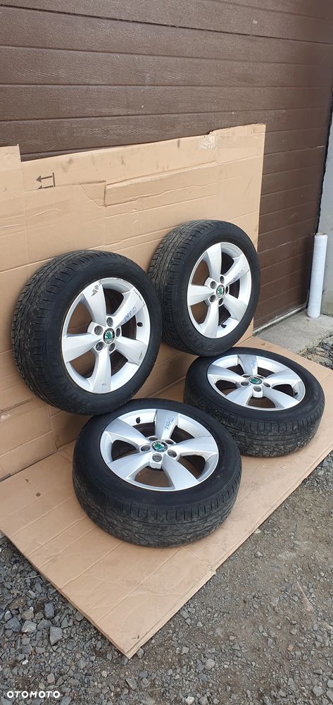 Alufelgi alusy z oponami 5x100 185/60 R15 Skoda Rapid 5JA601025 - 4