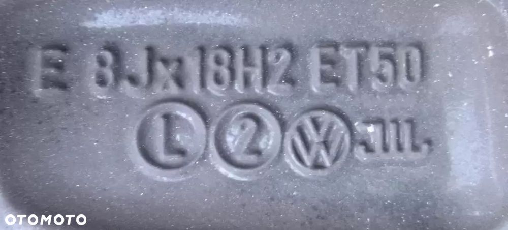 VW Transporter T5 Felga Aluminiowa 18" 7E0601025Q - 3