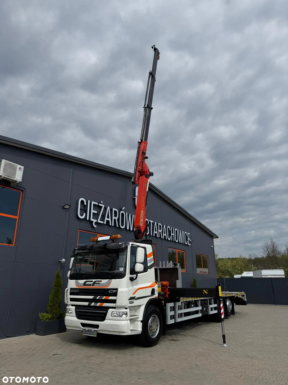 DAF DAF CF 75.310 / E5 / 6x2 / laweta + żuraw PALFINGER PK 18002 EH / platforma , pomoc drogowa , skrzynia - 19