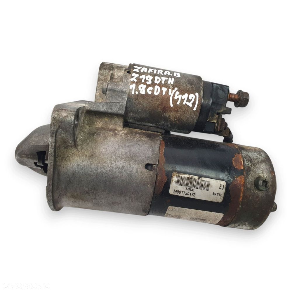 ROZRUSZNIK Opel Astra H Zafira B 1.9 CDTI 55197552 M001T30172 12V - 1