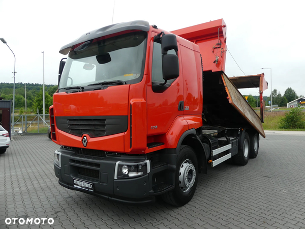 Renault LANDER 430DXI / 6x4 / WYWROTKA 2-str / HYDROBURTA / RETARDER /