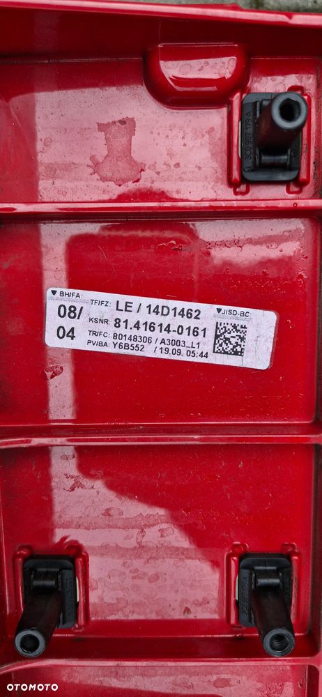 MAN TGL TGM ZDERZAK PRZEDNI 81.41614-0161 - 2