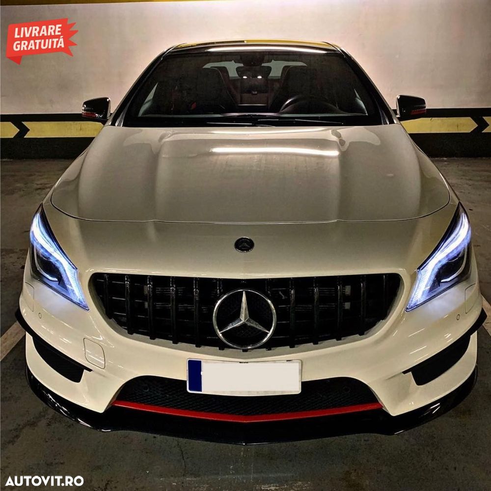 Grila Centrala Mercedes CLA C117 X117 W117 Facelift (2016-2018) CLA45 GT-R Panamer- livrare gratuita - 5