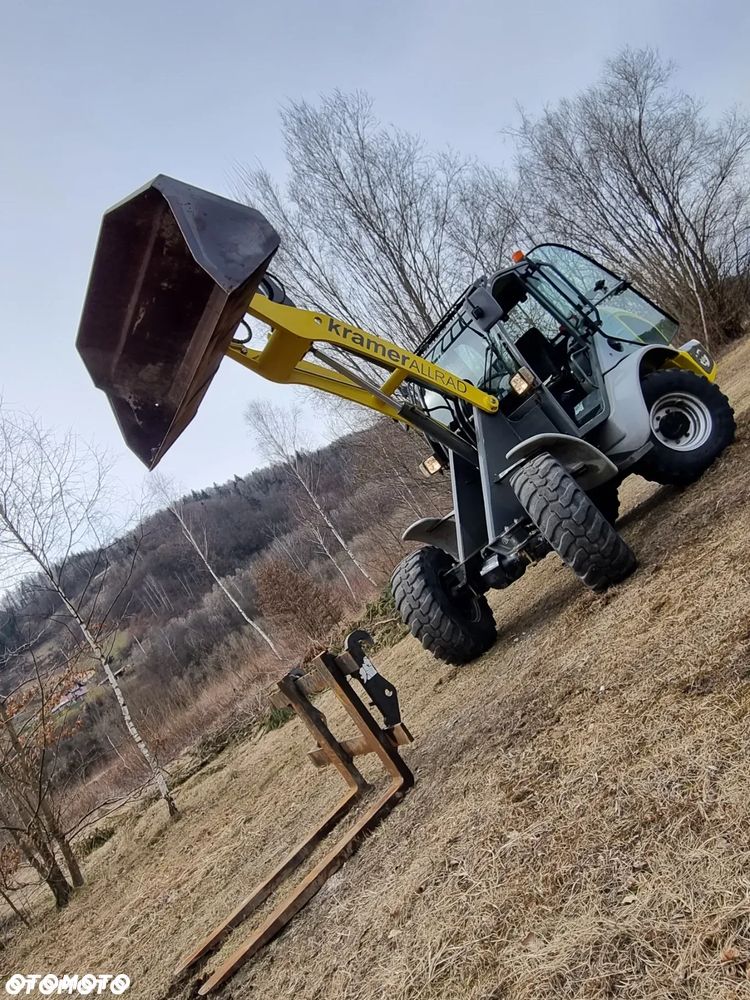 Kramer 5075 Ładowarka kołowa czołowa 353 jak Nowa import Norwegia 2018rok 2500 mtg Oryginał Widły i łyżka silnik Yanmar. Zero luzów i wycieków. Aktualne Badania DEKRA BMWT. Wielka Okazja. Maszyna jak nowa z Salonu. Pochodzi z Gospodarstwa Norweskiego - 6