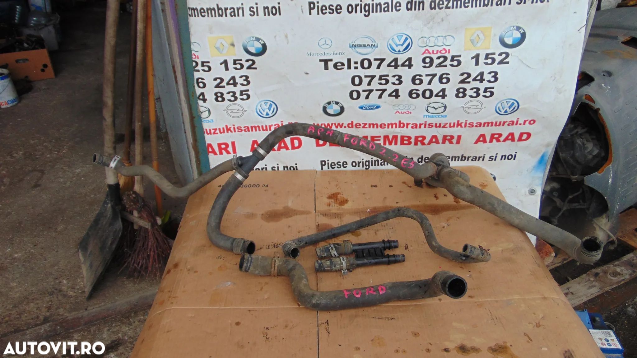 Furtun racire Ford Transit Custom 2.2 furtune apa antigel racire dezmembrez transit custom 2,2 - 1