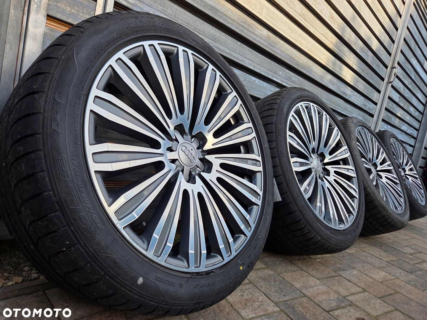 AUDI A8 S8 D8 D4 KOŁA FELGI Z OPONAMI 5x112 20" 265/40 R20 ET37 4H0601025CK - 3