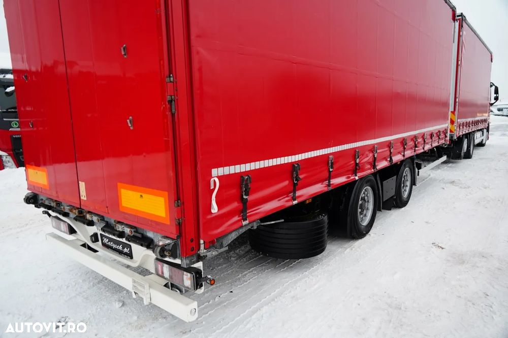 Volvo FH 460 / COMBINAT TANDEM / 120 M3 / TRANSPORT / I-PARK COOL / DIRECȚIE AXĂ RIDICATĂ / WIELTON 2021 - 11