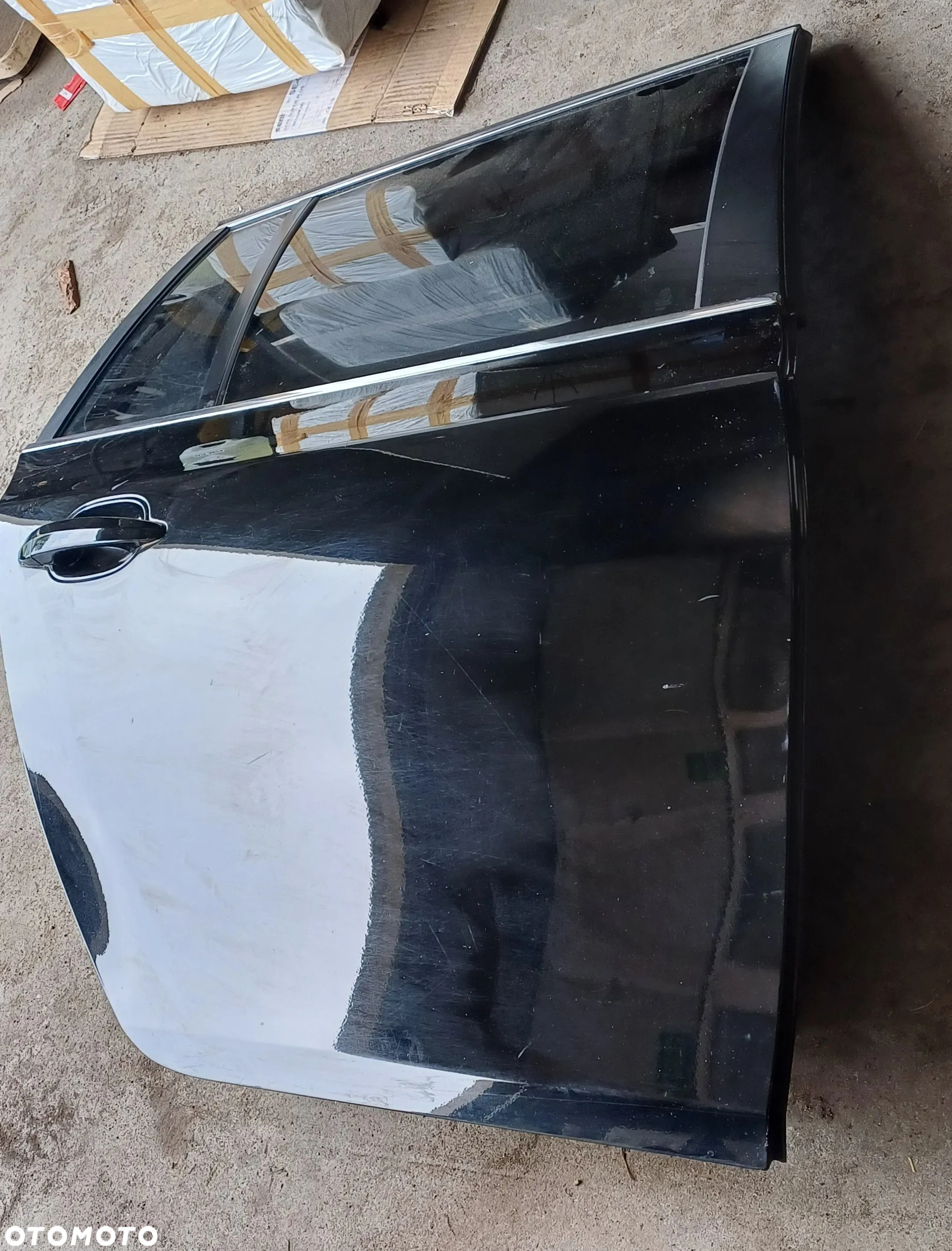 BMW e61 SCHWARZ II DRZWI PRAWY TYŁ tylne prawe touring  kombi 668 - 3