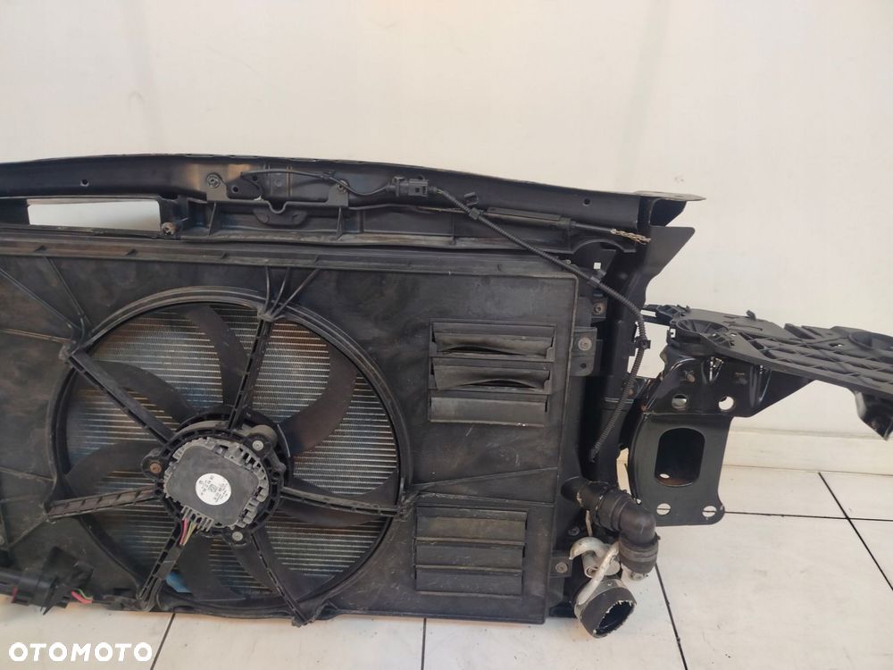 skoda octavia ii lift 08r- pas przedni chłodnice komplet 1.6 tdi - 10