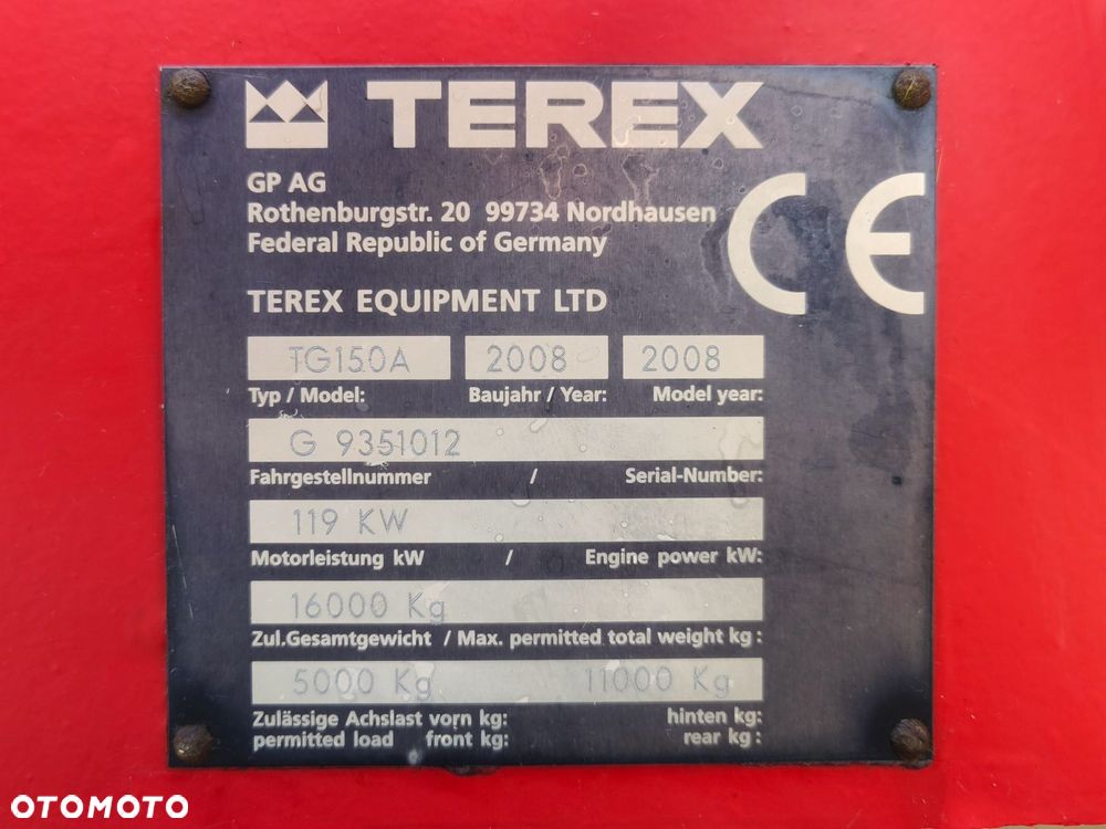 Terex TG150A - 9