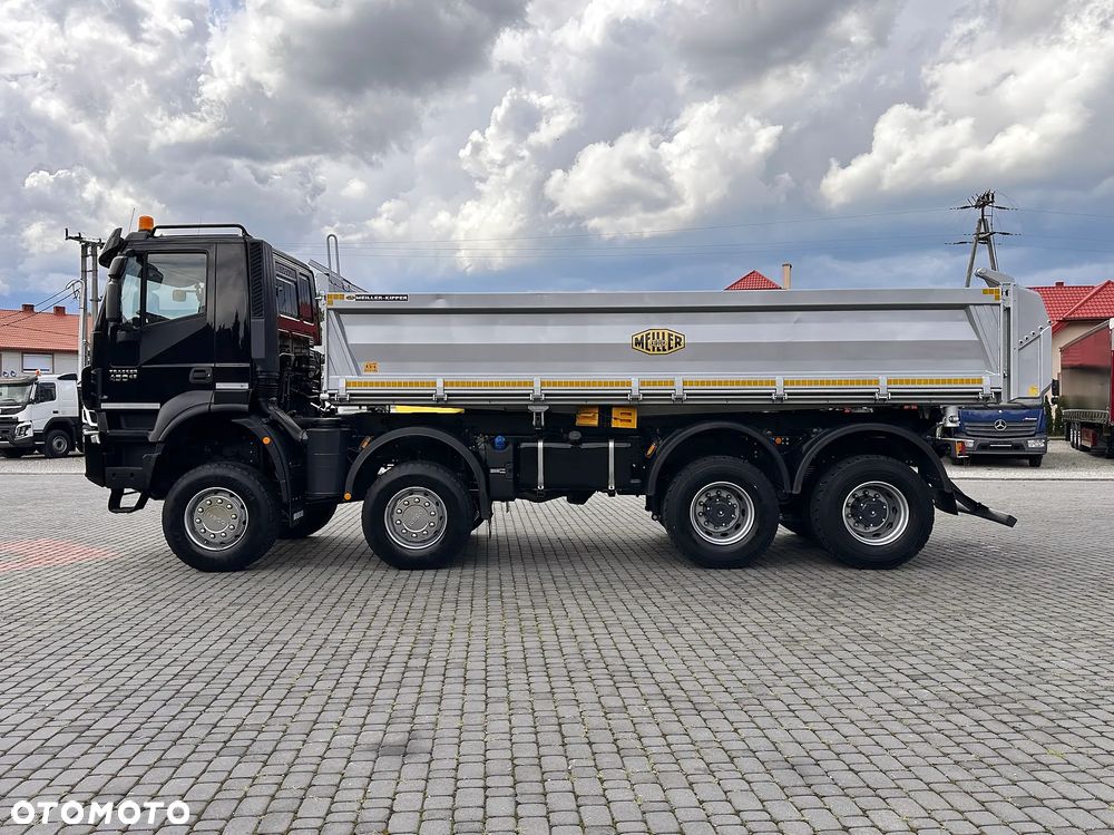 Iveco TRAKKER 450 8x8  WYWROTKA MEILLER 3S Przebieg 200 tys.km - 21