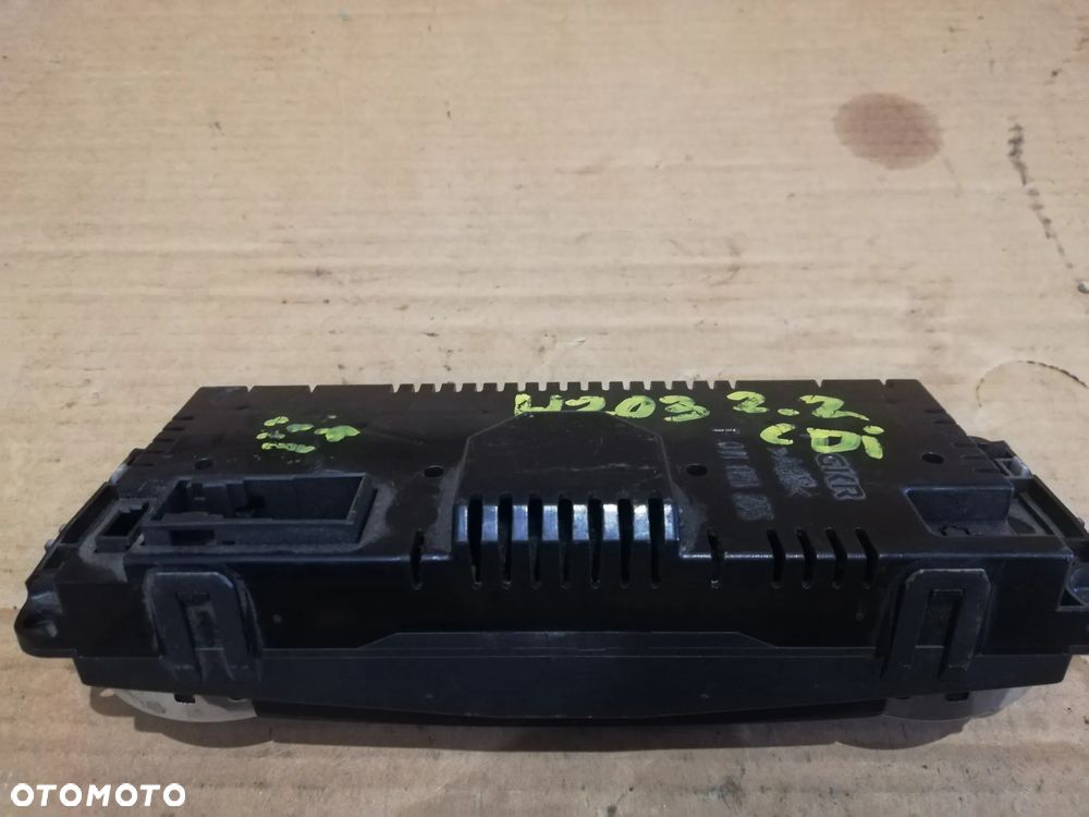 MERCEDES C-KLASA W203 PANEL KLIMATYZACJI NAWIEWU PRZEŁĄCZNIK KLIMY ORYGINAŁ A2038303485 - 3