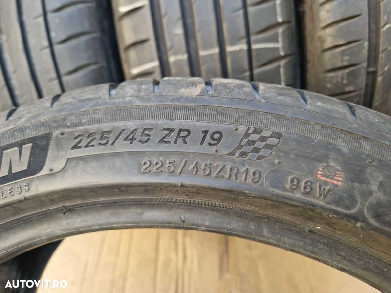 4 Michelin R19 225/45 Anvelope de vară DOT4218 - 6