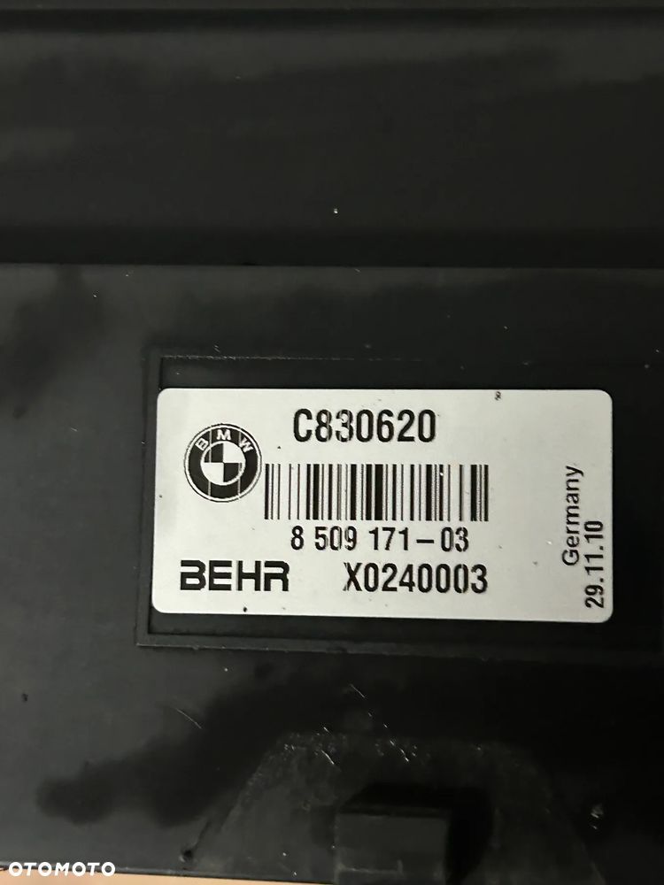RAMKA DO CHŁODNIC BMW 5 F10 F11 8509171 - 3