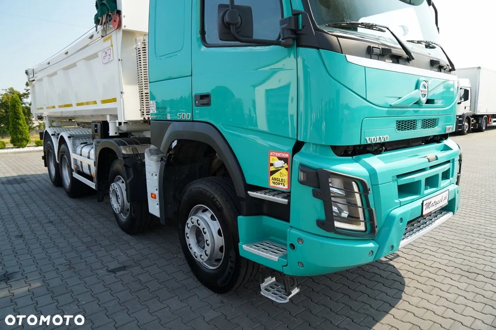 Volvo FMX 500 / 8x4 / HYDROBURTA / BORDMATIC / 2016 ROK / EURO 6 / PO KONTRAKCIE SERWISOWYM - 13