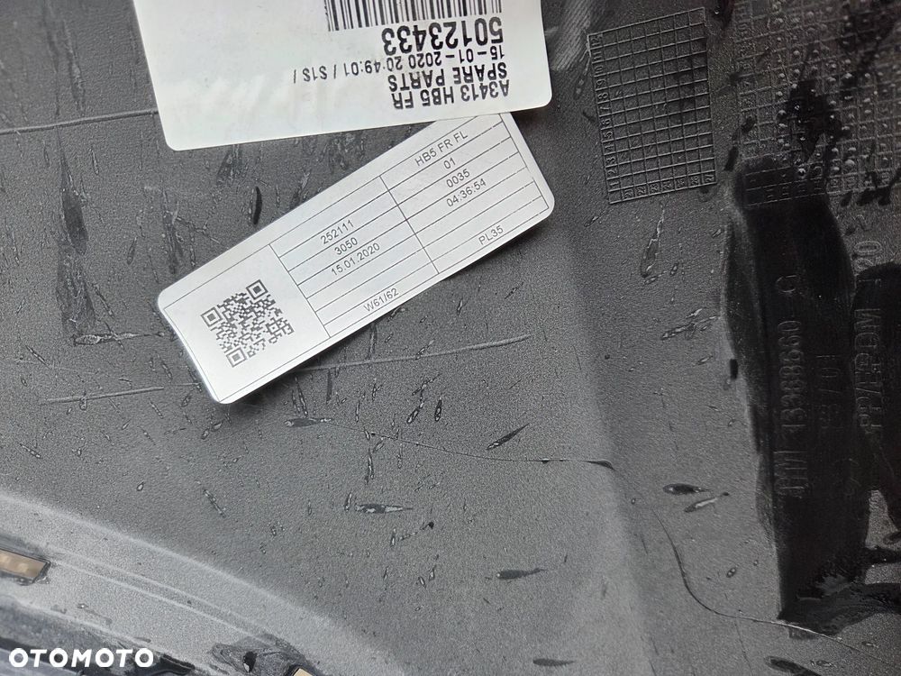 Zderzak przód przedni Opel Astra J IV Lift 13395651 13368660 - 17