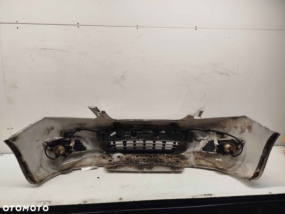 ^ ZDERZAK PRZÓD PRZEDNI OPEL ZAFIRA B II 2 LIFT FL Z157 Z176 SREBRNY PDC CZUJNIKI HALOGENY - 5