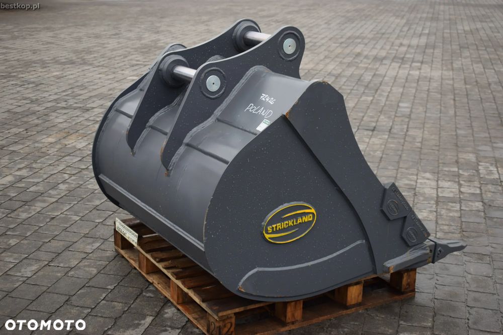 Strickland BT-13 HD 120 cm Łyżka kopiąca z zębami na złącze typu Miller Ø65 0.9m3 120cm - 4