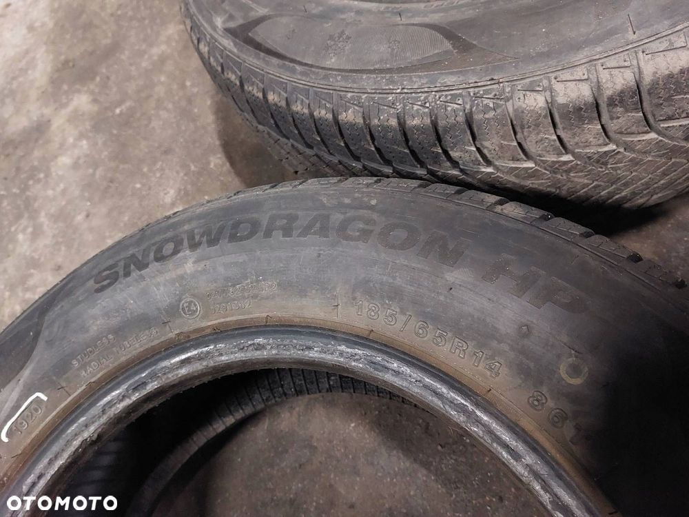 OPONY ZIMOWE 2 SZT 185/65R14 2020R IMPERIAL SNOWDRAGON HP CHEVROLET AVEO I - 5
