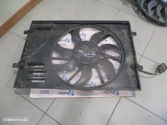 Ventilador 5Q0959455F 5Q0121207H 5Q0121205 VW GOLF 7 5G FASE 1 2014 1.6TDI 105CV 5P CINZA RATO ORIGINAL - 2