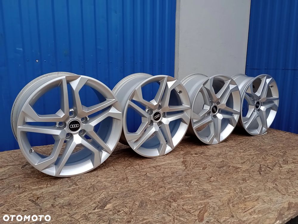 FELGI ALUMINIOWE 5x112 R18 8J ET39 66,6 AUDI A4 A5 A6 A7 Q3 Q5 S4 - 2