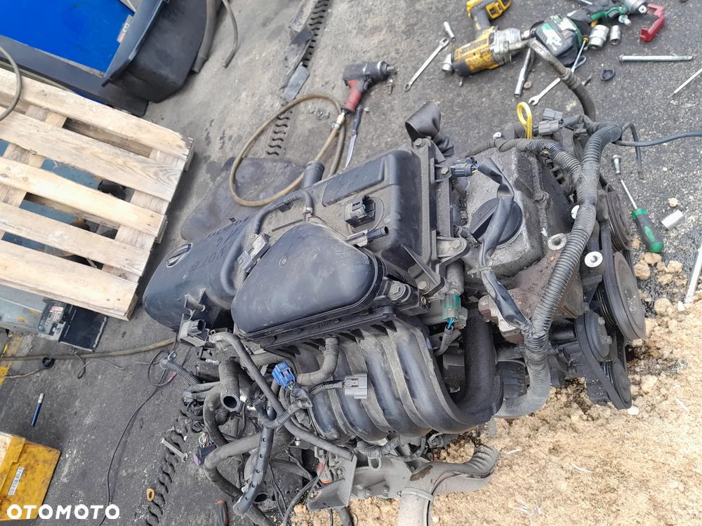 Nissan Note I 1 1.4 16V CR14 SILNIK !! Bez alternatora, rozrusznika !! 290TYS PRZEBIEG !! - 2