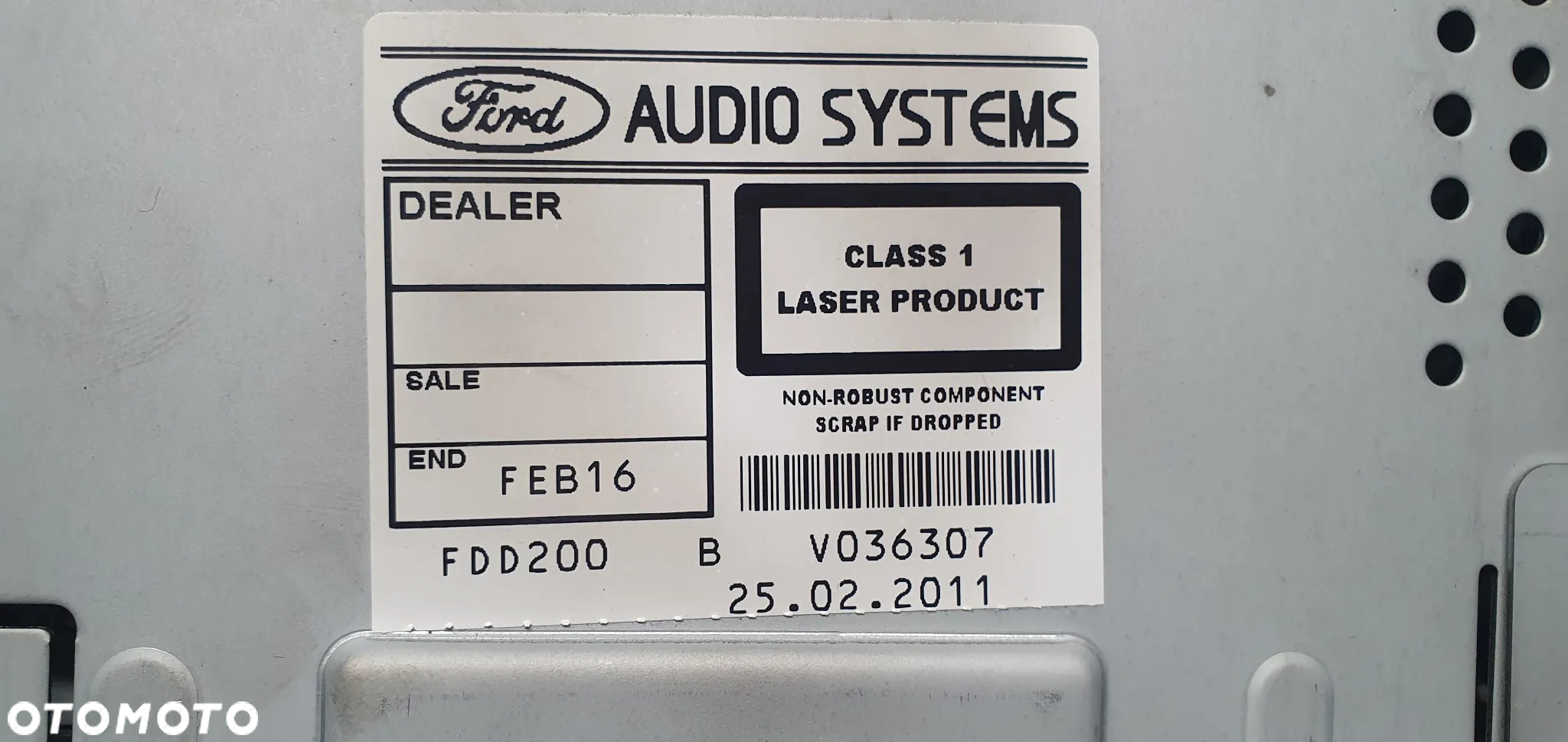 Radio radioodtwarzacz fabryczny Ford Kuga MK1 8V4T-8C815-AE - 7