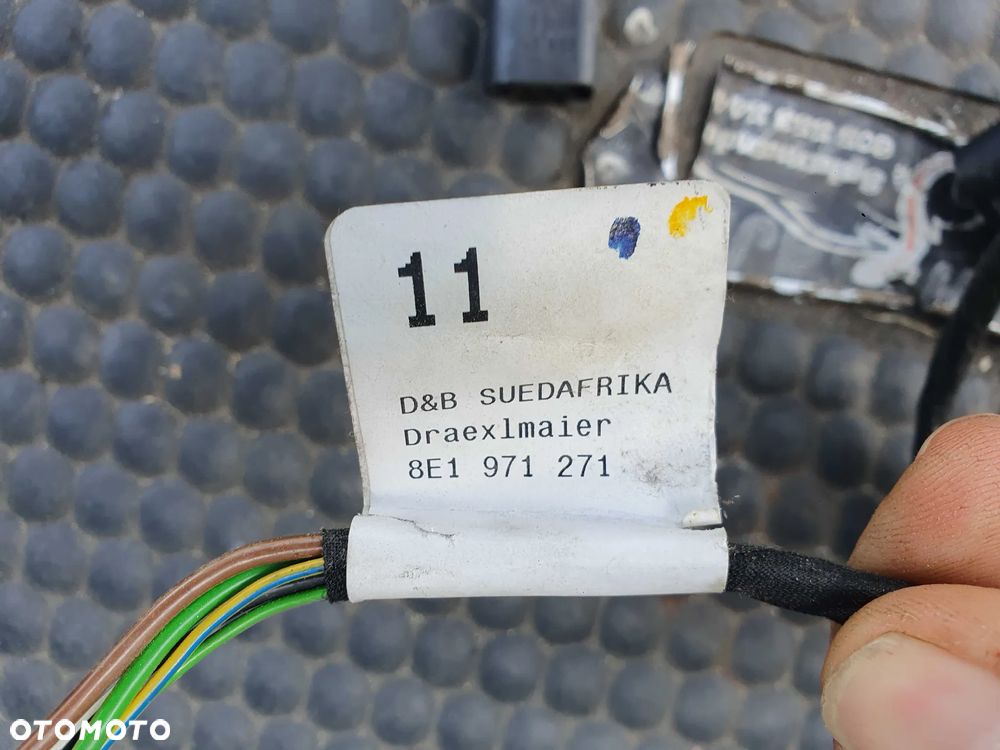 Instalacja 8E1971271 Wiazka Silniczek Wycieraczki Klema Podgrzewane Spryskiwacze Audi A4 B6 B7 Europa - 8