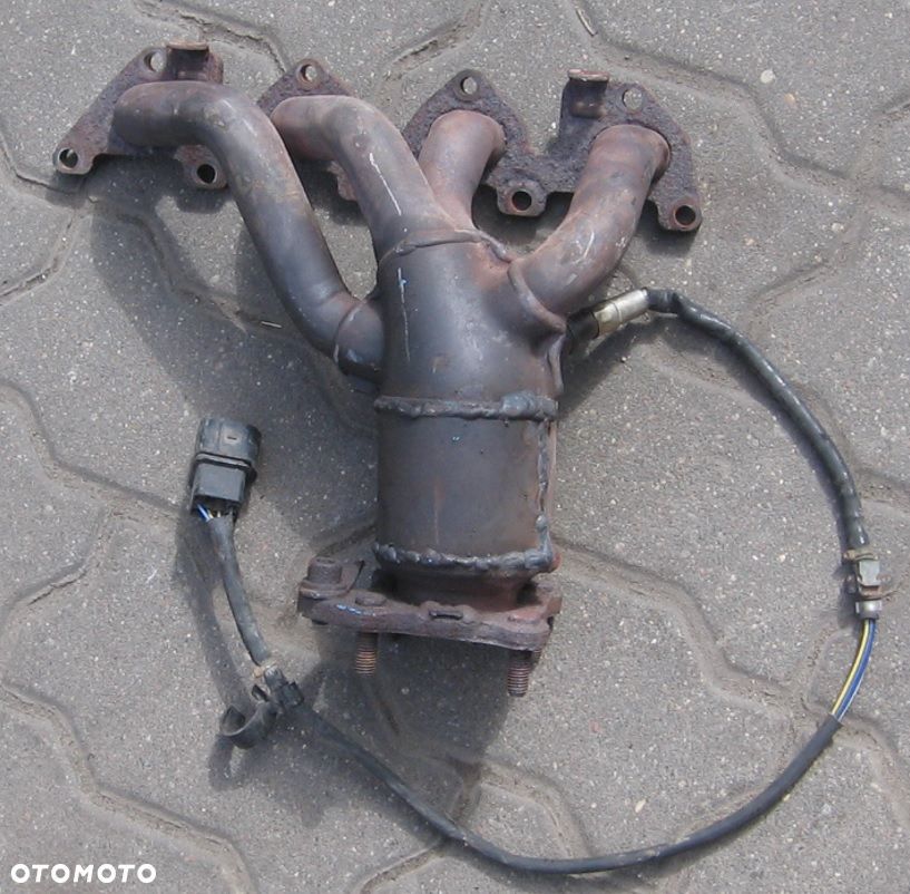kolektor wydechowy katalizator sonda FABIA I POLO 1.4 16V 036178EA AA - 1