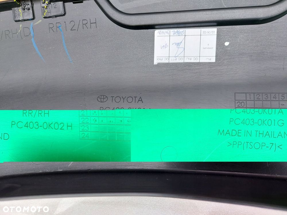 Toyota Hilux VIII 15- Listwa Błotnika LR Tył Nowa - 5