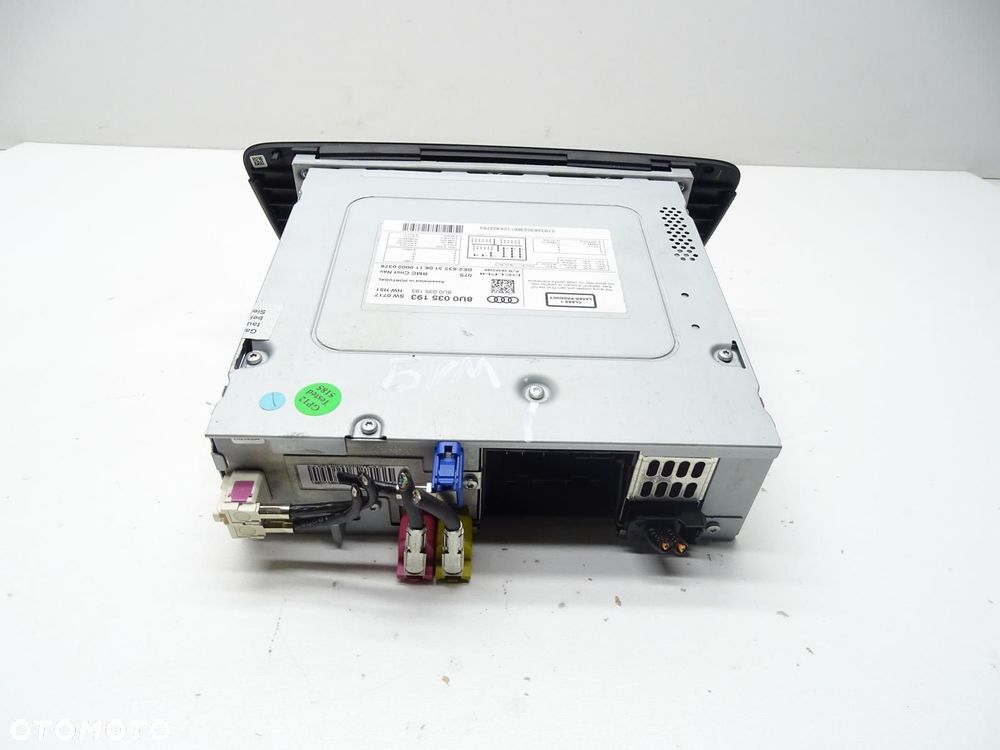 RADIO NAWIGACJA CZYTNIK MMI PANEL 8U0035193 AUDI Q3 8U - 6