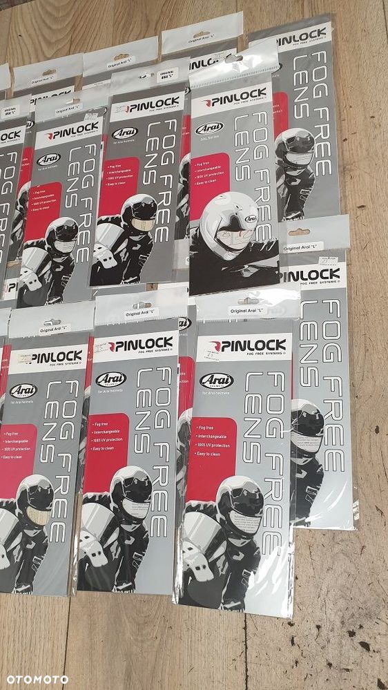 Pinlock Arai L folia przeciw parowaniu szyby kasku - 3