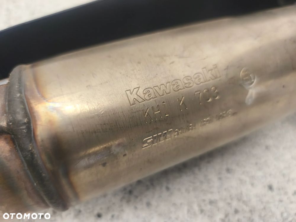 Tłumik, wydech, kolektor, osłona wydechu, tłumika Kawasaki EN 650 EN650 Vulcan 650 - 14