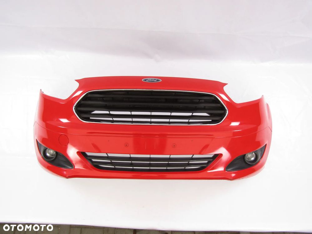 Zderzak przedni Ford Transit Courier 14 - 18 Lakier Race Red - 4