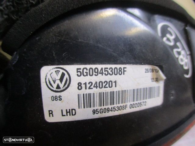 Farol Tras 5G0945308F VW GOLF 7 2013 2.0TDI 184CV 5P PRETO MALA DRT ORIGINAL - 3