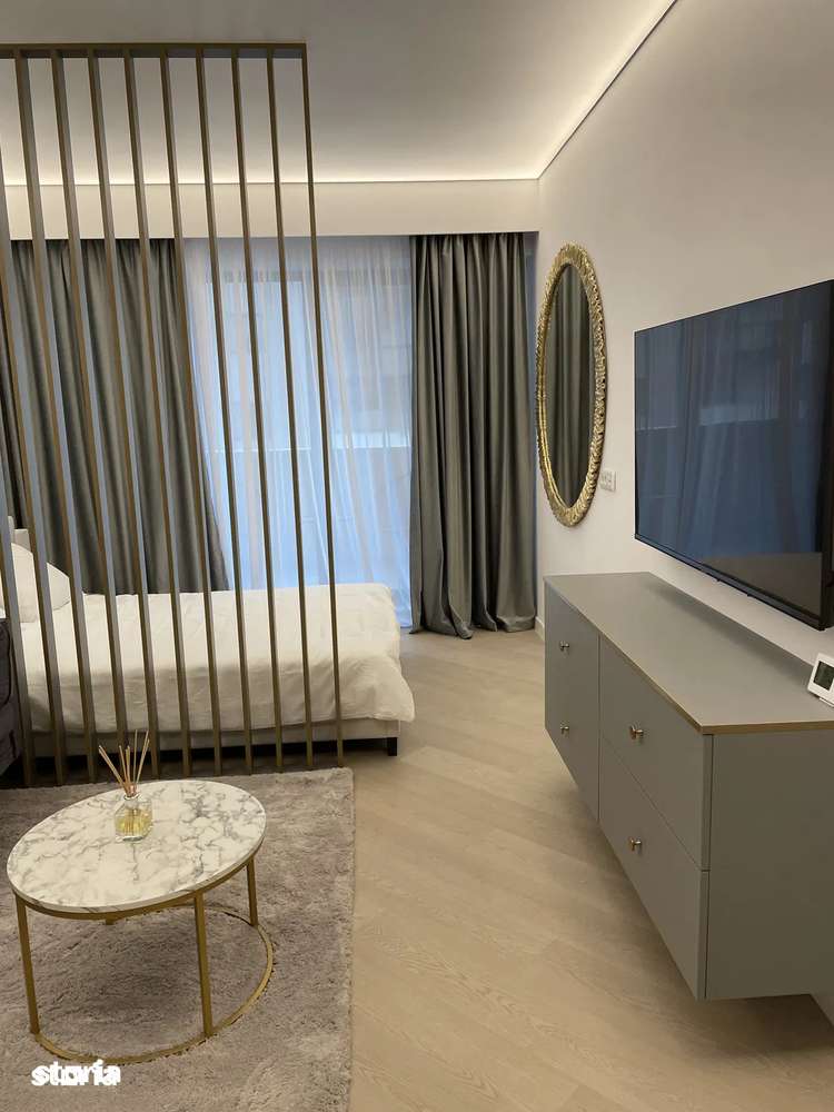 Studio dublu | Cortina North | 40 m² | Mobilat și utilat | Pipera — fotografia 1
