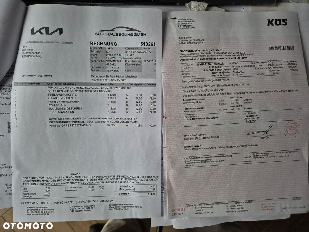 Kia ProCeed 1.6 T-GDI DCT7 OPF GT - 39