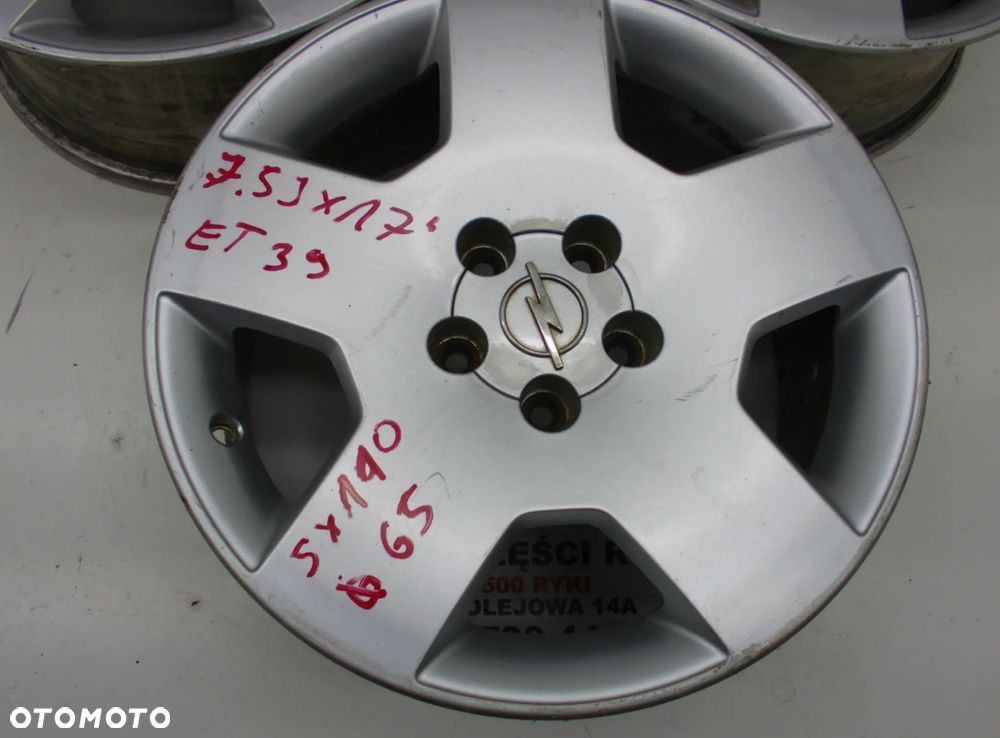 Opel Felgi Aluminiowe 5x110  7.5Jx17  et39 - 3