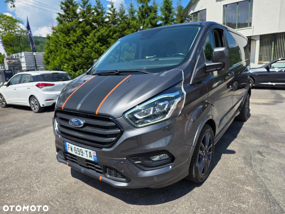 Ford CUSTOM SPORT 185PS Automat Skóra klima led hak ele fotele/szyba tempomat kamera - 25