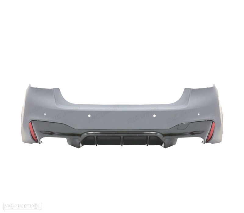 PARA-CHOQUES TRASEIRO BMW G30 17-19 LOOK M5 PDC 6 - 3