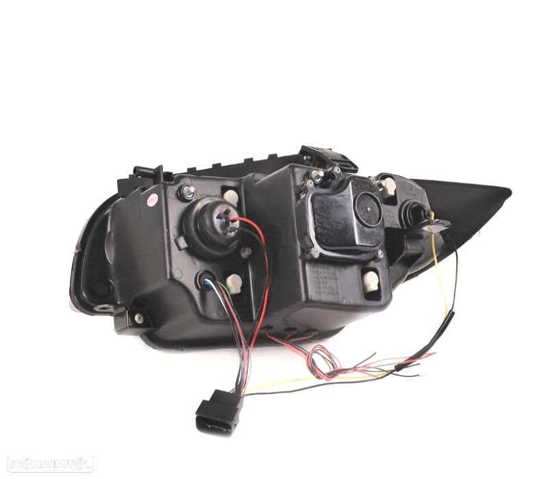 FAROIS BMW E81 E87 E82 E88 ANGEL EYES CCFL FUNDO CROMO - 3