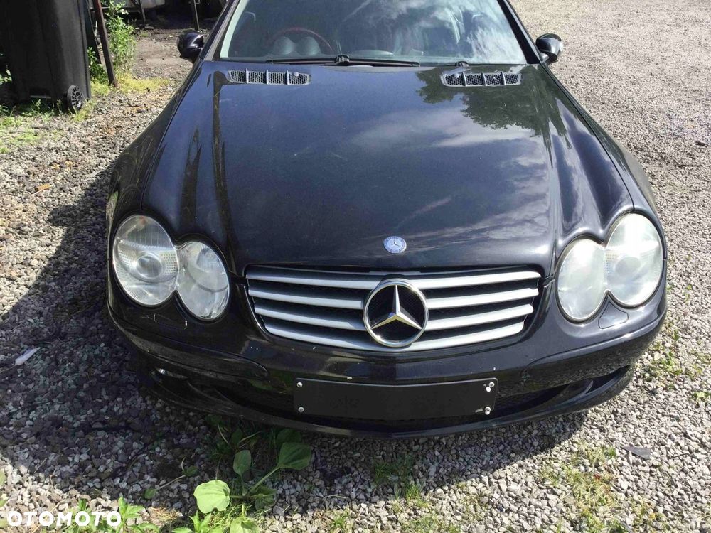 MASKA ZDERZAK GRILL LAMPA K197 MERCEDES SL R230 - 1