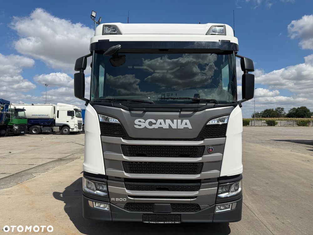 Scania R500 Wywrotka z wydmuchem Kompresor typu Welgro / Heitling do paszy - 4