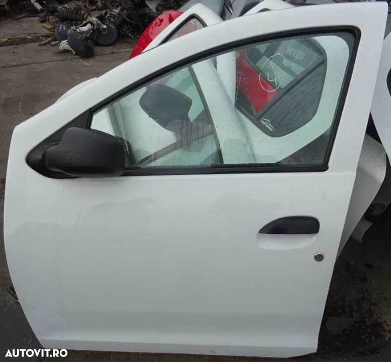 Usa stanga fata Dacia Logan din 2017 completa fara oglinda - 1