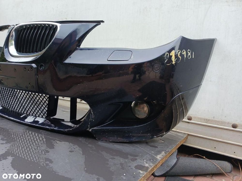 ZDERZAK PRZÓD PRZEDNI PDC SPRYSKI M-PAKIET BMW 5 E60 E61 7896582-12  11460915 - 2