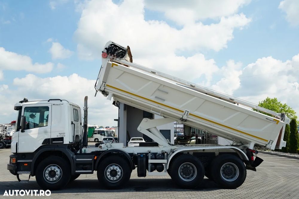 Scania P 440 / 8x4 / BASCULATOR 2 LATERAL / HYDRODOXY / BORDMATIC / / EURO 5 EEV - 3