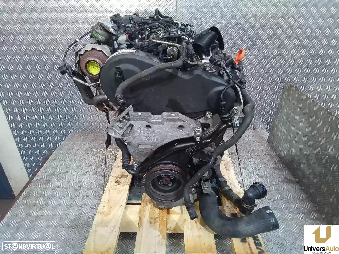 MOTOR COMPLETO VOLKSWAGEN CADDY III BREAK FAMILIAR 2011 -CAY - 2