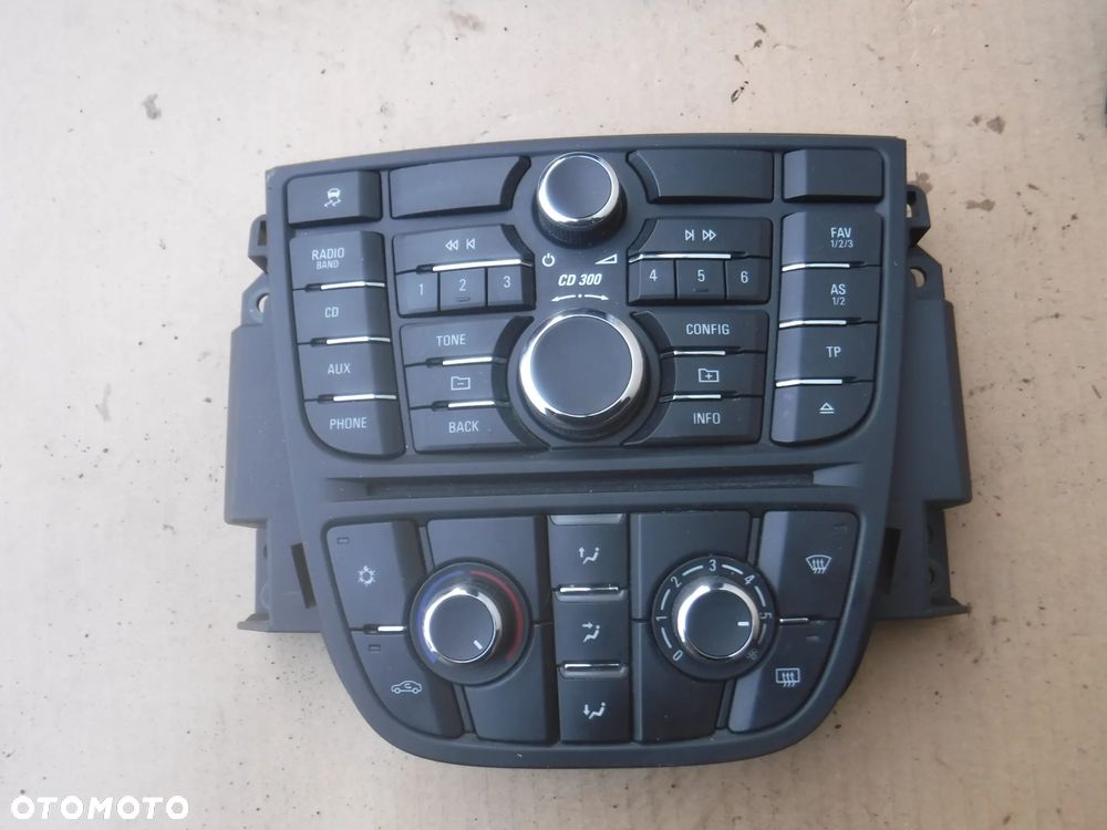 Opel Meriva B panel radia klimatyzacji 13346041 13346092 nawiewu - 1