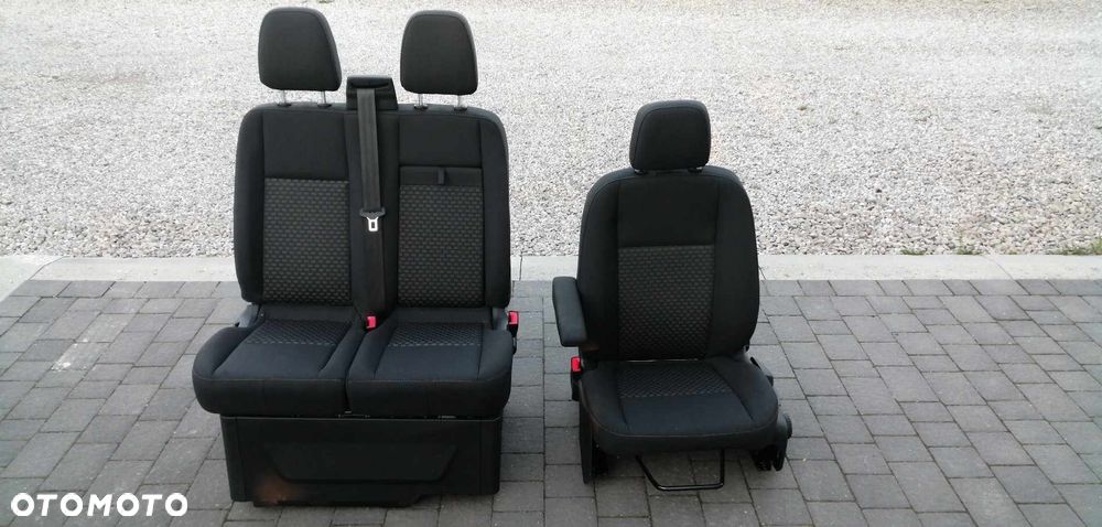GRZANY FOTEL SIEDZENIE KANAPA ŁAWA FORD TRANSIT TOURNEO CUSTOM LIFT IDEALNY igła LIFT 2022r 5 tys przebiegu